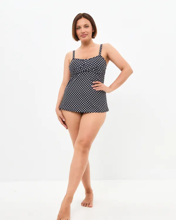 Kate tankini, full-length front view